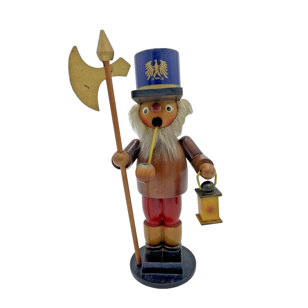 Vintage Steinbach Night Watchman‎ Incense Burner Smoker Germany Nut Cracker